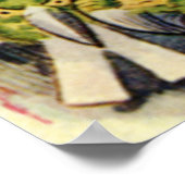 Alice Tips the Jury Box in Wonderland Poster (Hoek)