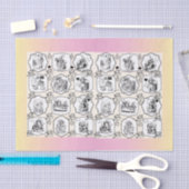 Alice Tissue Paper - 15 gsm (10lb), wit Tissuepapier (Craft)