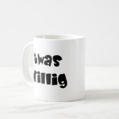 Alice Twas Brillig Koffiemok (Voorkant links)