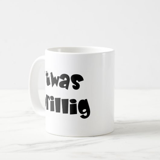 Alice Twas Brillig Koffiemok (Voorkant links)