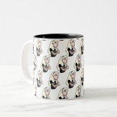 Alice Tweekleurige Koffiemok (Voorkant links)