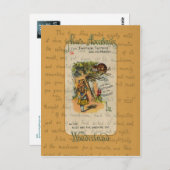 Alice: Twinkle, Twinkle, zei de Hatter. Briefkaart (Voorkant / Achterkant)
