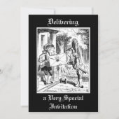 Alice - Uitnodiging van de Duchess om croquet wi t (Voorkant)