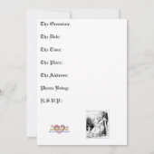 Alice - Uitnodiging van de Duchess om croquet wi t (Achterkant)