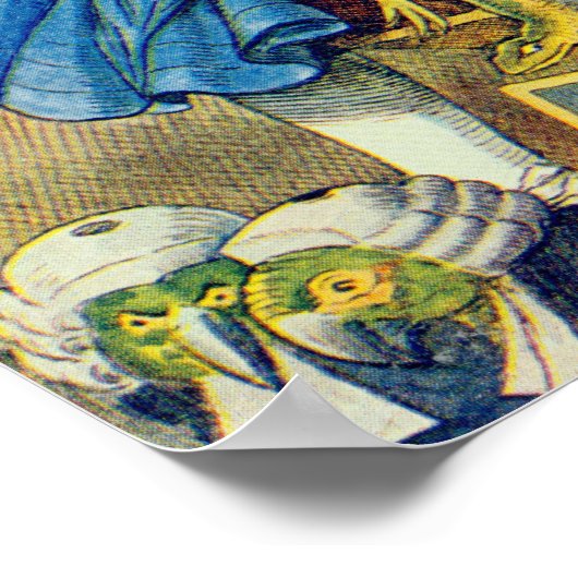 Alice Upsets the Jury-Box Poster (Hoek)