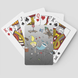 Alice Valt in Wonderland Pokerkaarten