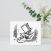 Alice van Tenniel in het Wonderland Briefkaart (Staand voorkant)