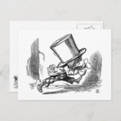 Alice van Tenniel in het Wonderland Briefkaart (Voorkant / Achterkant)