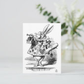 Alice van Tenniel in het Wonderland Briefkaart (Staand voorkant)