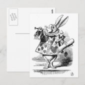 Alice van Tenniel in het Wonderland Briefkaart (Voorkant / Achterkant)