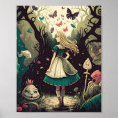 Alice Verdwaald in Wonderland Poster (Voorkant)