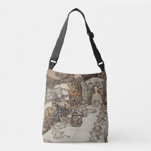 Alice Verjaardag Onverjaardag Konijn Hoedenmaker F Crossbody Tas