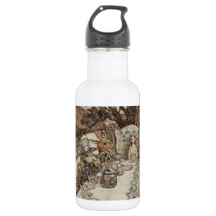 Alice Verjaardag Onverjaardag Konijn Hoedenmaker F Waterfles