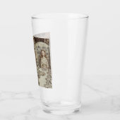 Alice Verjaardags Onverjaardags Konijn Hoedenmaker Glas (Links)