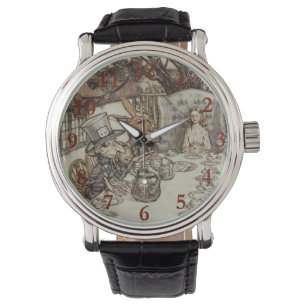 Alice Verjaardags Onverjaardags Konijn Hoedenmaker Horloge