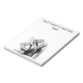 Alice voedt je hoofd Notitieblok (Linkerzijde)