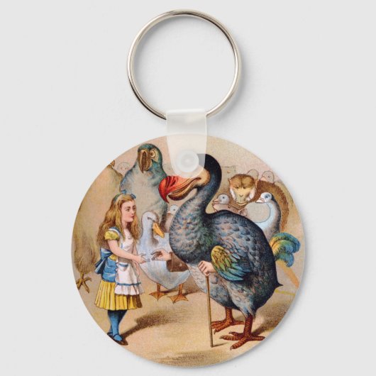 ALICE VOLDOET AAN DE DODO BIRD SLEUTELHANGER (Voorkant)