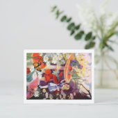 Alice vraagt advies van de derde pijler briefkaart (Staand voorkant)