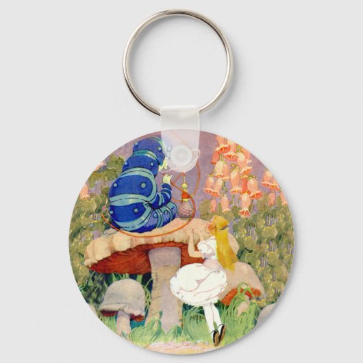 Alice vraagt advies van de derde pijler sleutelhanger (Voorkant)