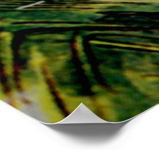 Alice vraagt advies van een derde pijler poster (Hoek)