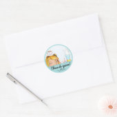 Alice & Vrienden Blue Tea Party Stickers (Envelop)