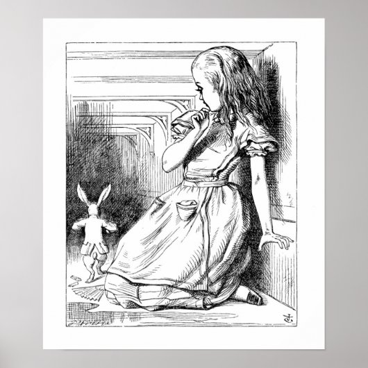Alice werd groot poster (Voorkant)