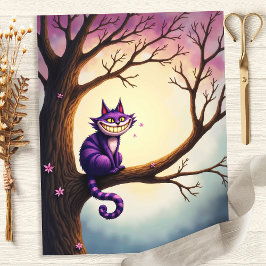 Alice Whimsical Cheshire Cat Schrootboek Papier