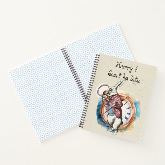 Alice - White Rabbit 1865 Notitieboek (Binnen)