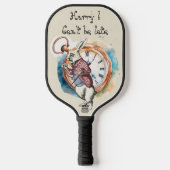 Alice - White Rabbit 1865 Pickleball Paddle (Voorkant)