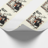 Alice White Rabbit Classic Wonderland Cadeaupapier (Hoek)