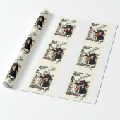 Alice White Rabbit Classic Wonderland Cadeaupapier (Uitgerold)