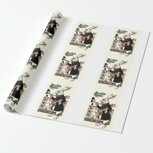 Alice White Rabbit Classic Wonderland Cadeaupapier