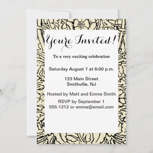 Alice White Rabbit Classic Wonderland Kaart (Voorkant)