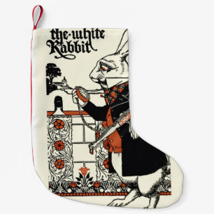 Alice White Rabbit Classic Wonderland Kleine Kerstsok