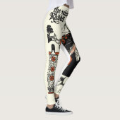Alice White Rabbit Classic Wonderland Leggings (Rechts)