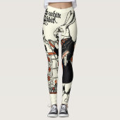 Alice White Rabbit Classic Wonderland Leggings (Voorkant)