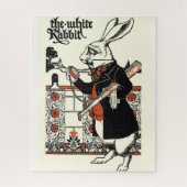 Alice White Rabbit Classic Wonderland Legpuzzel (Verticaal)
