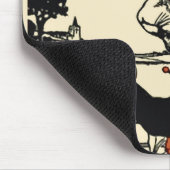 Alice White Rabbit Classic Wonderland Muismat (Hoek)