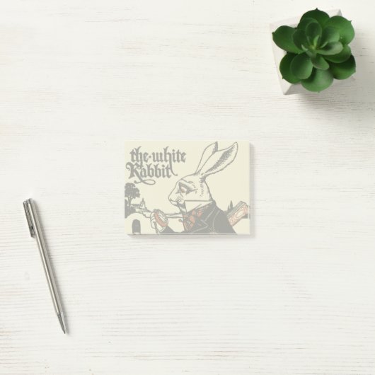Alice White Rabbit Classic Wonderland Post-it® Notes (Kantoor)