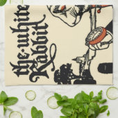 Alice White Rabbit Classic Wonderland Theedoek (Gevouwen)