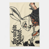 Alice White Rabbit Classic Wonderland Theedoek (Verticaal)