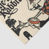 Alice White Rabbit Classic Wonderland Tissuepapier (Detail)