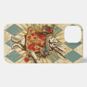  Alice White Rabbit iPhone Hoesje (Achterkant horizontaal)