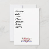 Alice - White Rabbit Kaart (Achterkant)