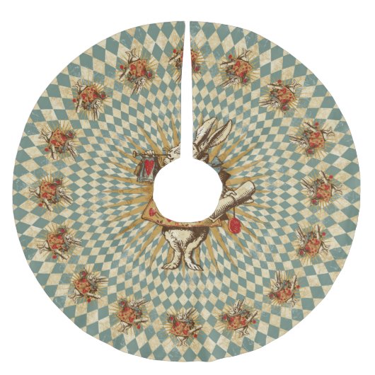 Alice White Rabbit Kerstboom Rok (Voorkant)