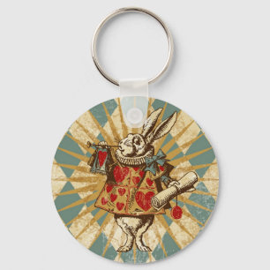  Alice White Rabbit Sleutelhanger