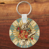  Alice White Rabbit Sleutelhanger (Voorkant)
