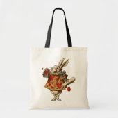 Alice White Rabbit Tote Bag (Voorkant)
