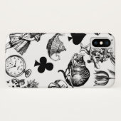 Alice White Rabbit Wonderland Classic Case-Mate iPhone Case (Achterkant (horizontaal))