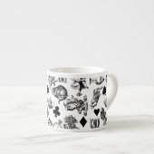Alice White Rabbit Wonderland Classic Espresso Kop (Voorkant rechts)